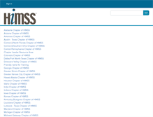 Tablet Screenshot of himsschapter.org